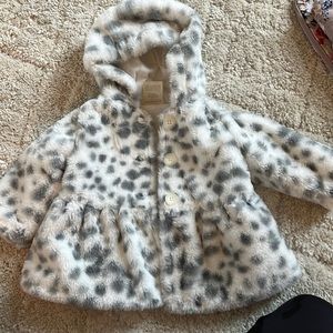First impressions baby girl jacket. Size 6-9 month.